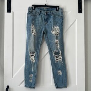 BDG Urban Outfitters Jeans Slim Boyfriend Distressed Denim